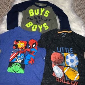 Boy’s Graphic T-Shirt Bundle - 3T